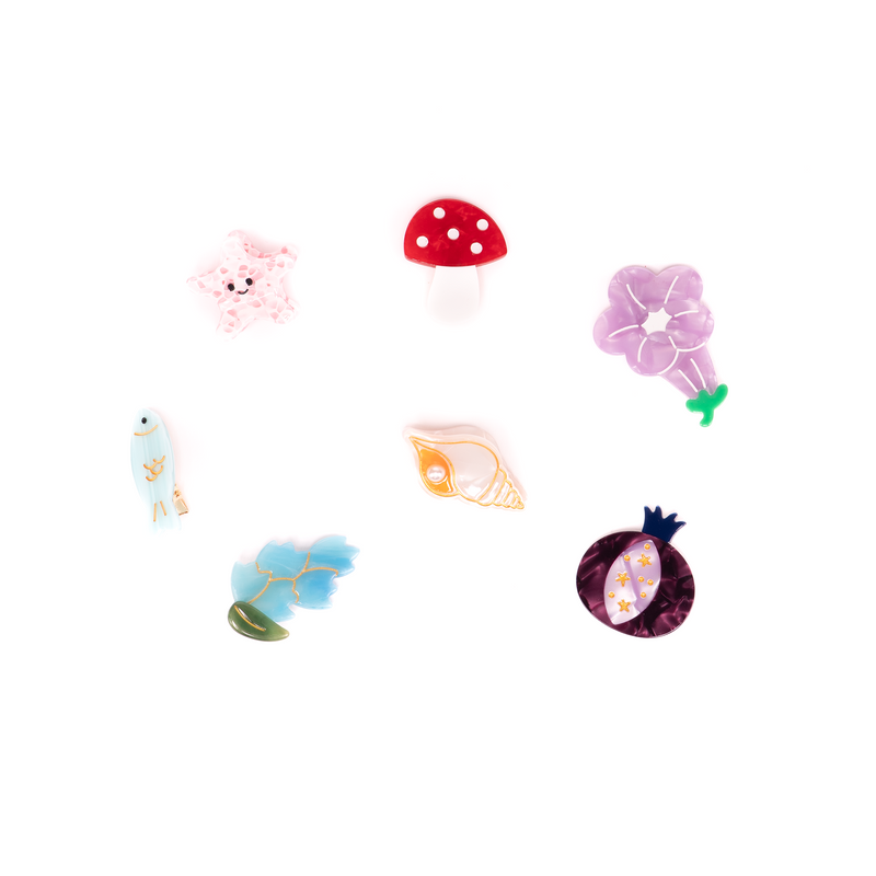 Acetate Hair Clips