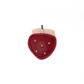 Leather Strawberry Hair Clip