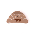 Croissant Hair Claw – Smiley Pastry