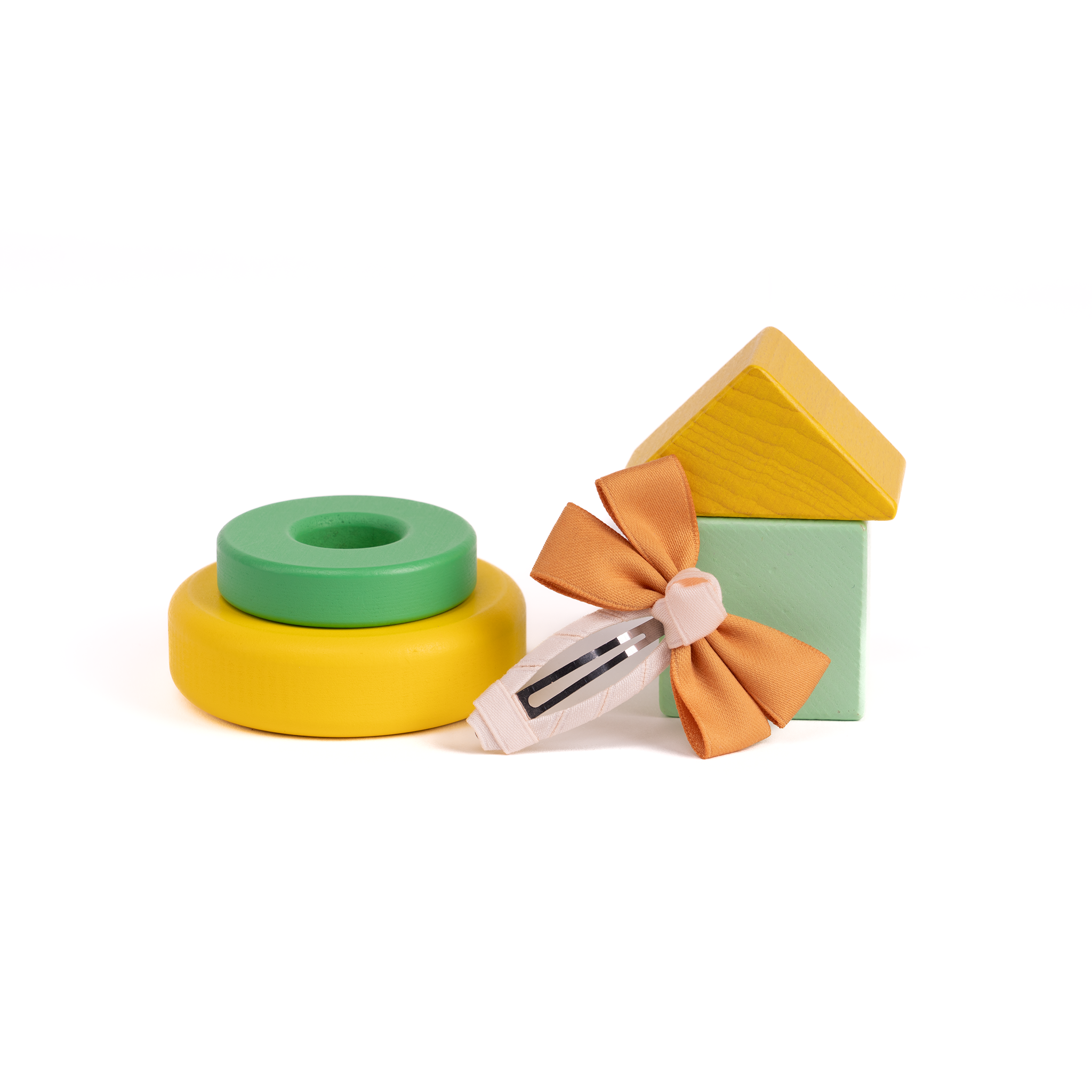 Fabric Butterfly Hair Clip – Solid Colors