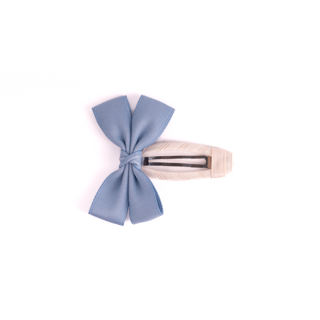 Fabric Butterfly Hair Clip – Solid Colors