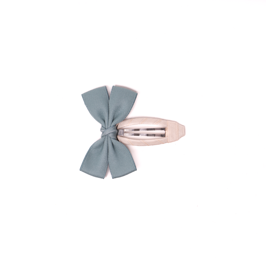Fabric Butterfly Hair Clip – Solid Colors