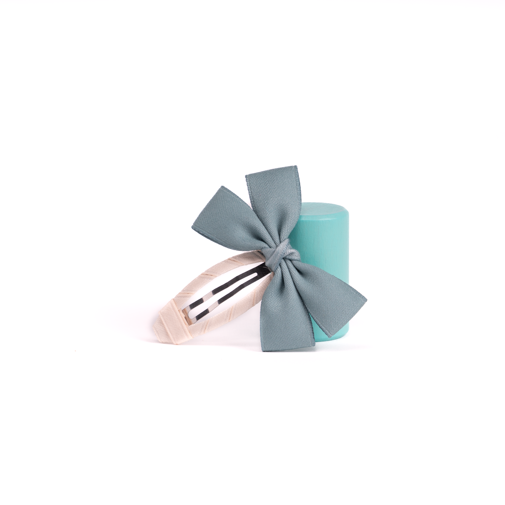 Fabric Butterfly Hair Clip – Solid Colors
