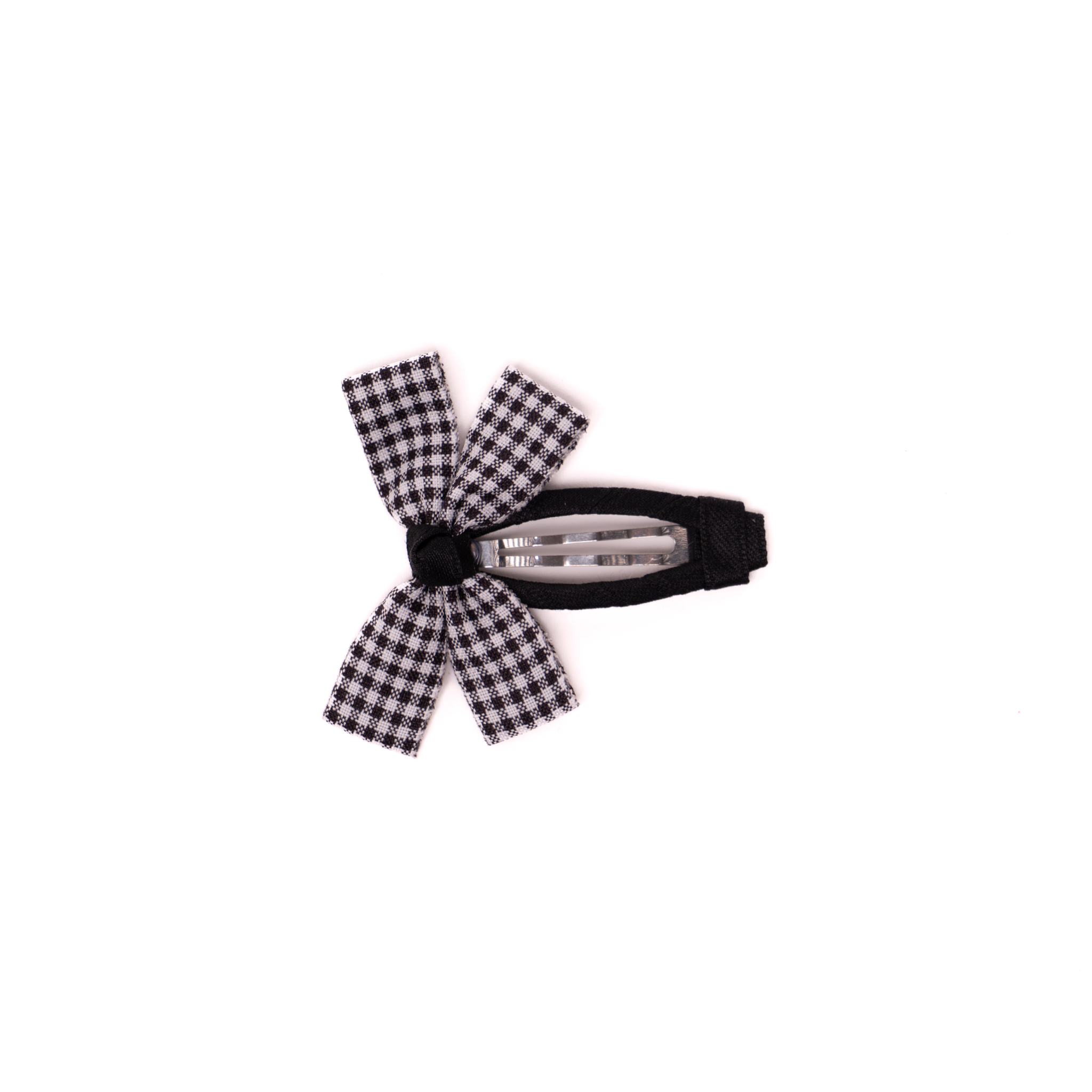 Fabric Butterfly Hair Clip – Plaid