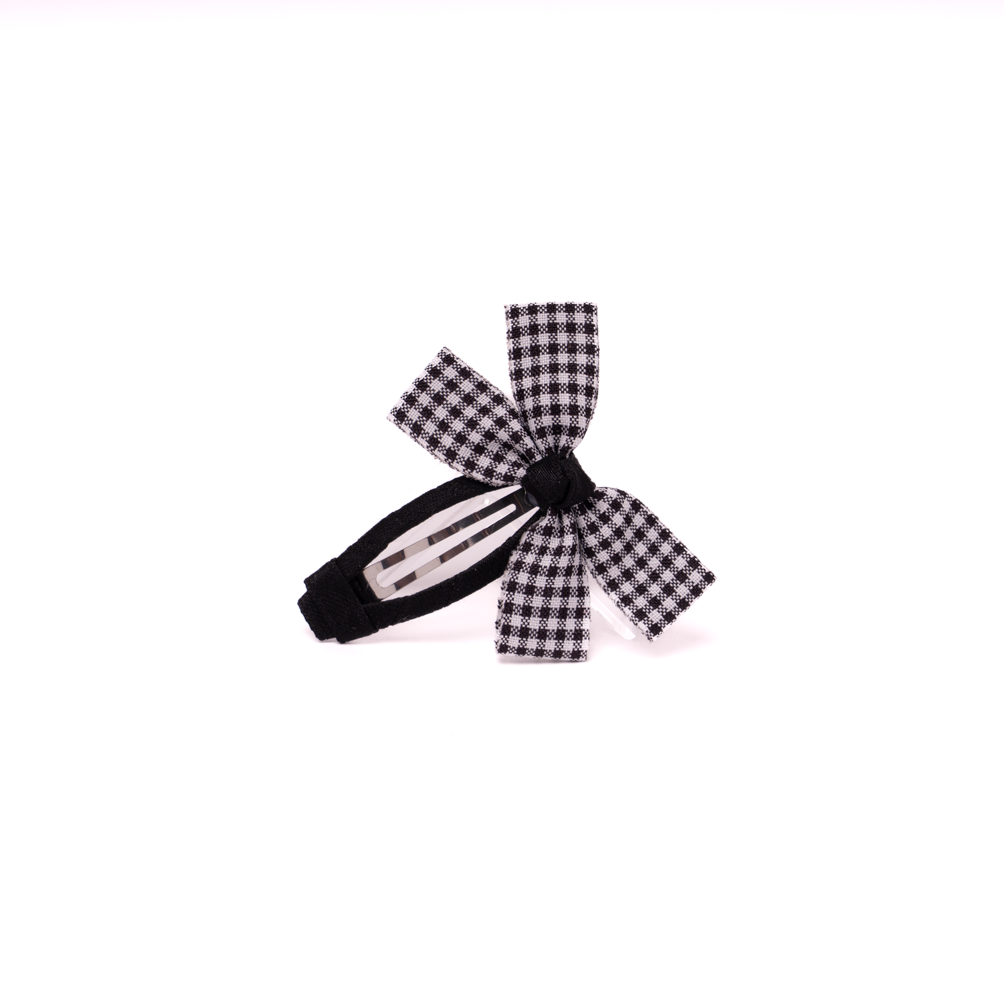 Fabric Butterfly Hair Clip – Plaid