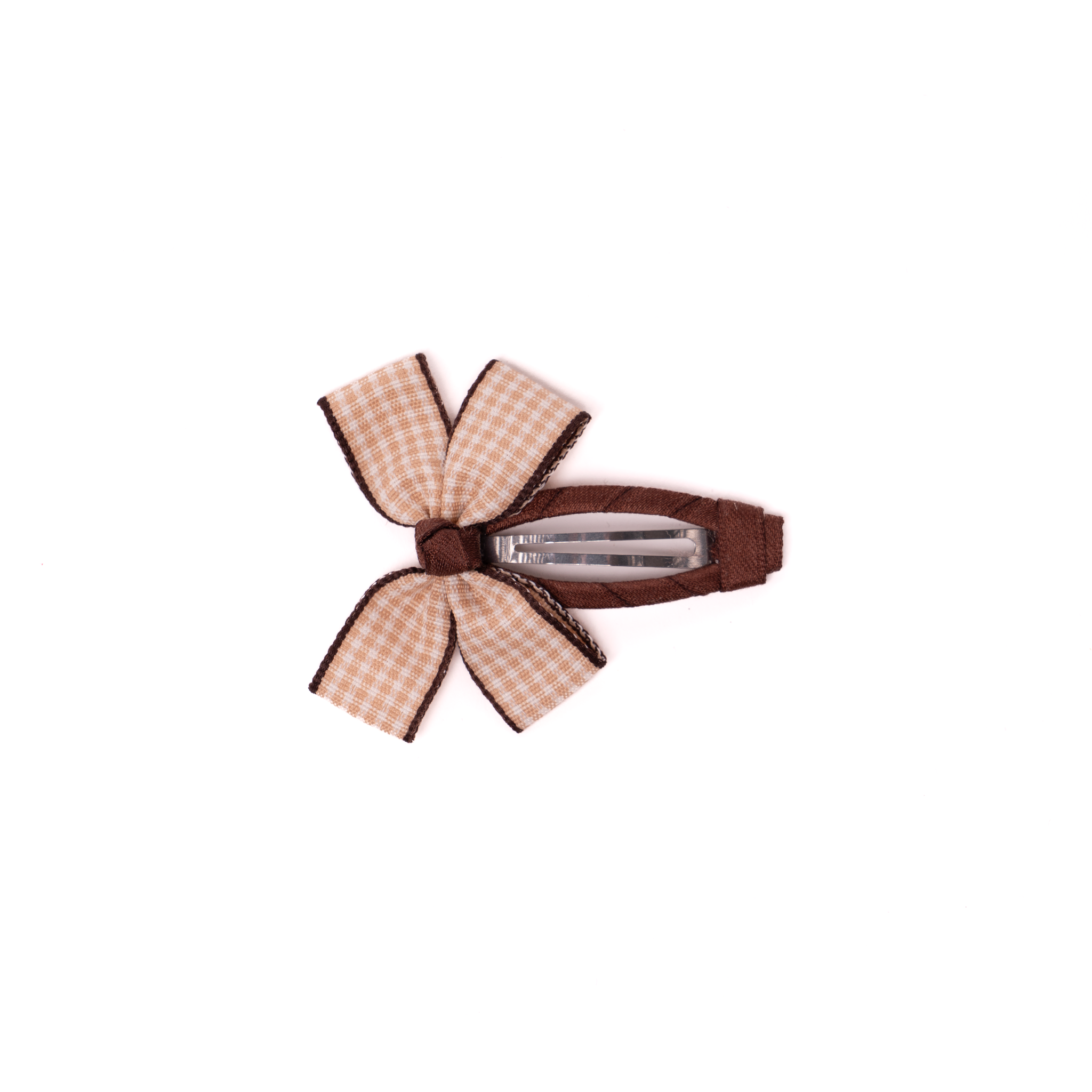 Fabric Butterfly Hair Clip – Plaid