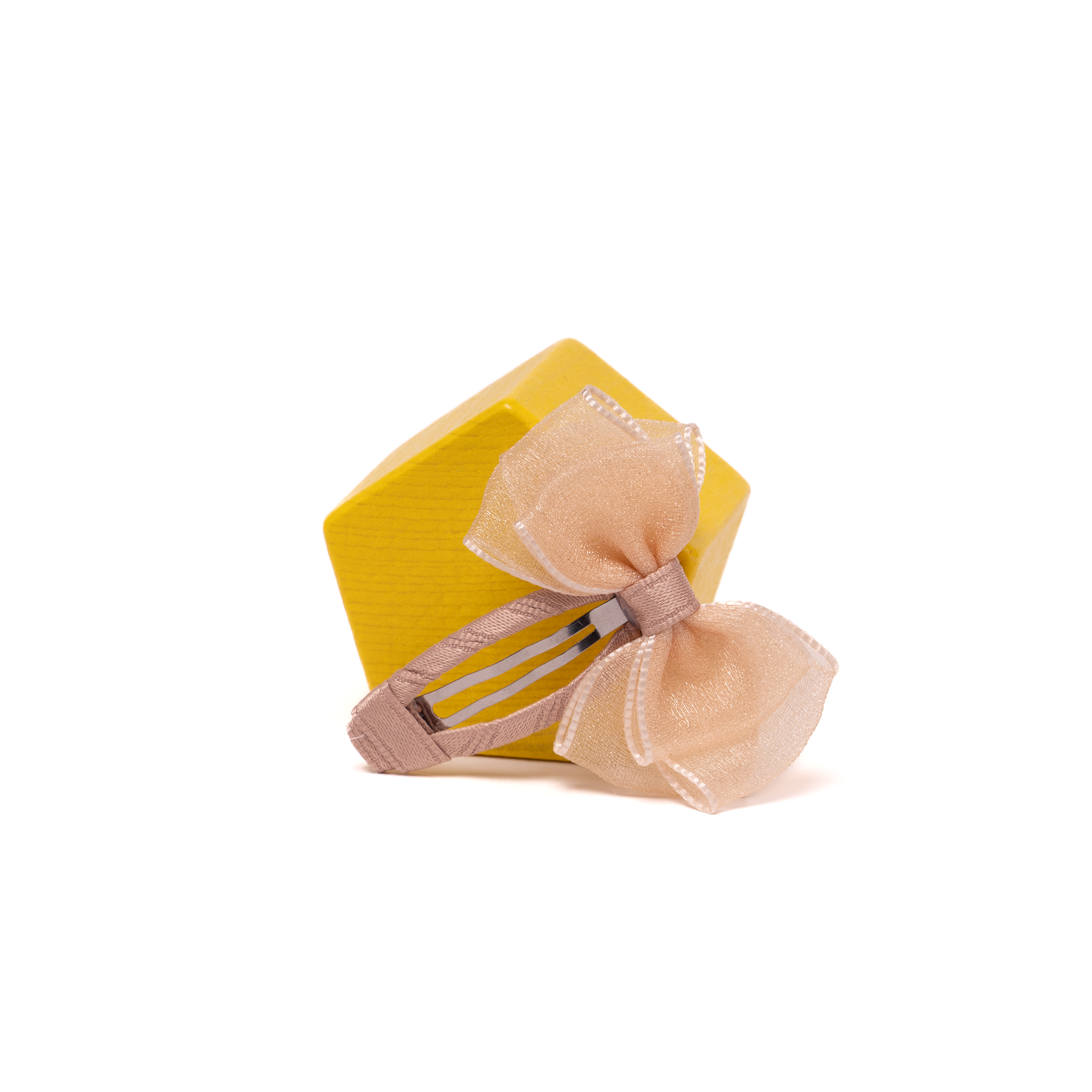 Fabric Butterfly Hair Clip – Sheer Gauze