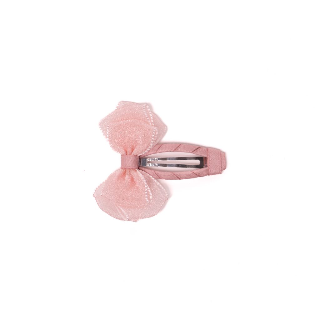 Fabric Butterfly Hair Clip – Sheer Gauze