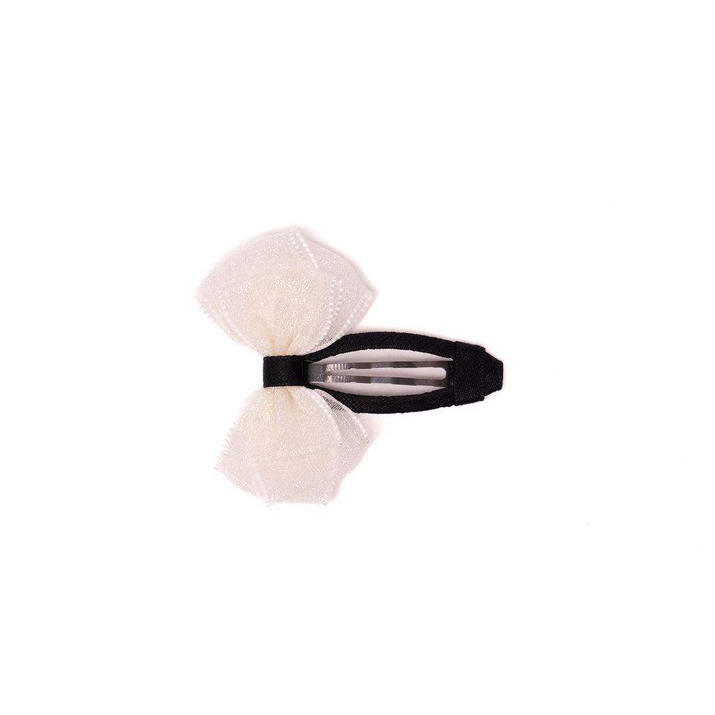 Fabric Butterfly Hair Clip – Sheer Gauze