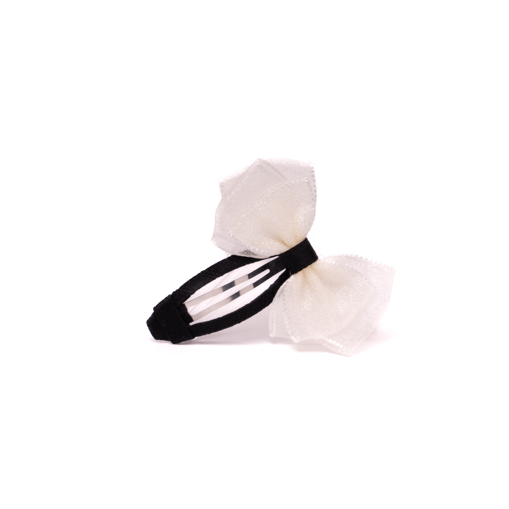 Fabric Butterfly Hair Clip – Sheer Gauze